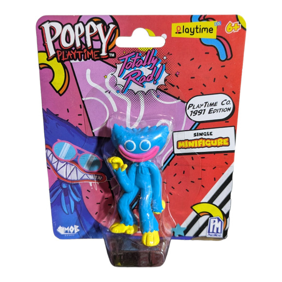 Poppy Playtime Collectable - 3in Mini Huggy Wuggy - New 3in - Picture 1 of 6